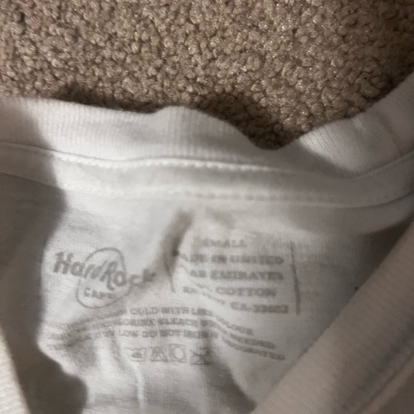 Hard Rock Cafe Roma Men’s White Graphic Tee T-Shirt L - Picture 2 of 3